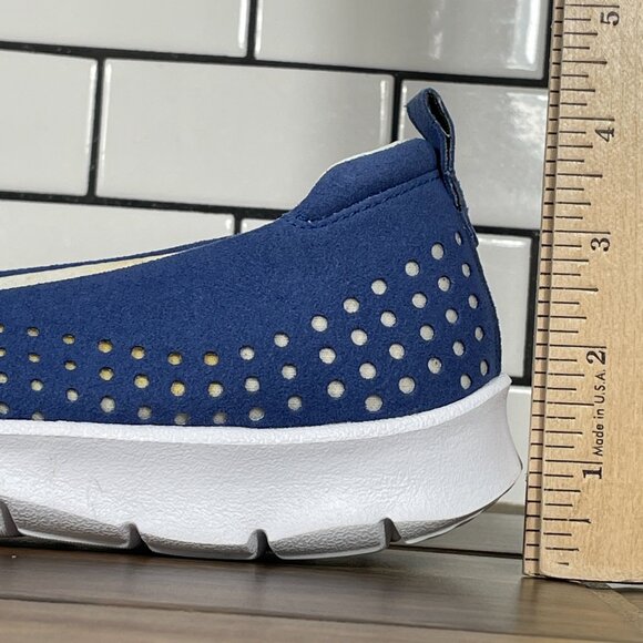 Clarks Step AllenaSea Womens Size 7 Shoes Blue Slip On Cloudsteppers Flats - Picture 9 of 12